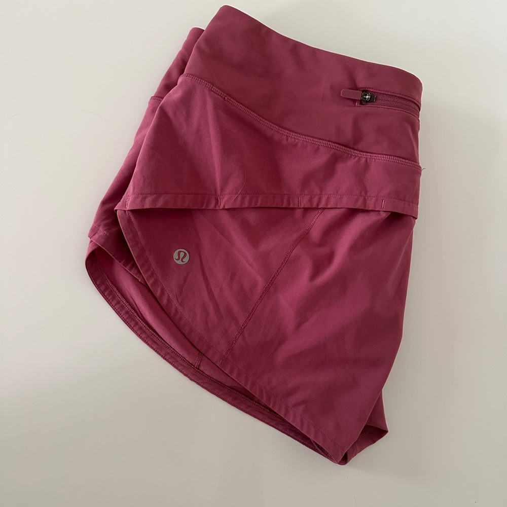Lululemon speed up 2.5” shorts